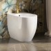 Kerasan Flo биде напольное приставное 55х37см, с 1 отв., цвет: белый. 312401