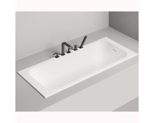 Salini Orlanda KIT Встраиваемая ванна 180х80х60cм, UpDown, сифон, щелевой слив-перелив, S-Stone, цвет: белый матовый. 102122M Salini Orlanda KIT Встраиваемая ванна 180х80х60cм, UpDown, сифон, щелевой слив-перелив, S-Stone, цвет: белый матовый. 102122M