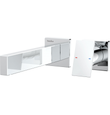Смеситель для раковины Teska Alax E5306 С ВНУТРЕННЕЙ ЧАСТЬЮ, хром