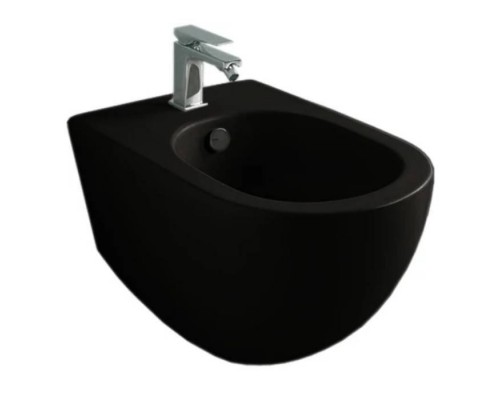 Artceram File 2.0 Биде подвесное 36х52см., 1 отв., цвет: черный матовый. FLB001 17 00
