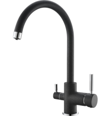Смеситель для кухни Emar Quartz 3007 антрацит