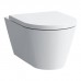Laufen Kartell Унитаз подвесной 54.5х37х43 см, Rimless, c покрытием LCC, цвет: белый. 8.2033.7.400.000.1