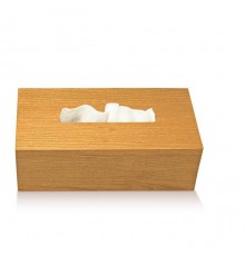 Decor Walther Wood KB Диспенсер для салфеток 27x13.5x8.5см, настольный, цвет: светлый бук. 0925186