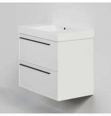 Тумба с раковиной La Fenice Elba Twin 80 подвесная, bianca, раковина Cubo 80