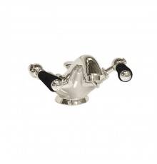 DevonDevon Black Dandy Смеситель для раковины, цвет: никель блестящий. MARF54NKSBD