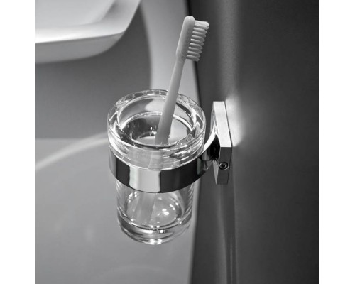 Bertocci Es Стакан подвесной , стекло, держатель цвет:хром. 105 4000 0000