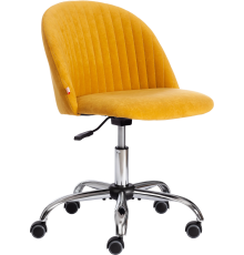 Компьютерное кресло TetChair Melody, велюр clermon, горчичный 170