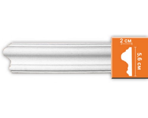 Молдинг гладкий DECOMASTER 97620 (56*20*2400мм) Молдинг гладкий DECOMASTER 97620 (56*20*2400мм)