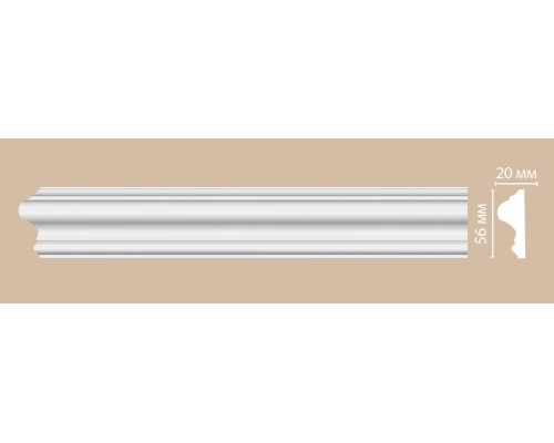 Молдинг гладкий DECOMASTER 97620 (56*20*2400мм) Молдинг гладкий DECOMASTER 97620 (56*20*2400мм)