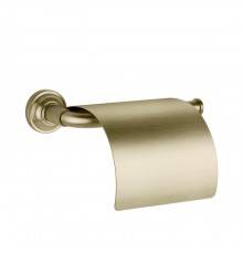 Gessi Venti20 Держатель туалетной бумаги, с крышкой, цвет: Brushed Brass PVD. 65449#727
