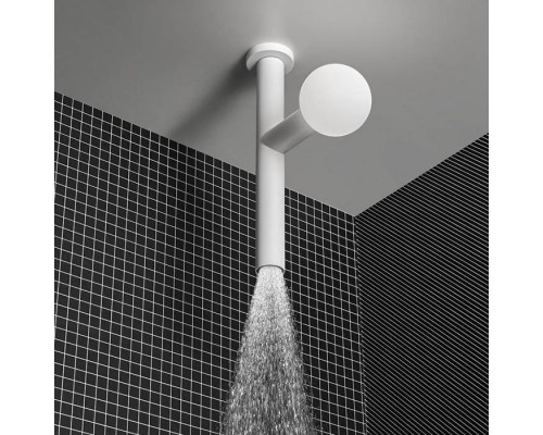 Antonio Lupi Apollo Верхний душ Oslash;45 мм., с LED подсветкой, потолочный монтаж, цвет: белый матовый. APOLLO3.2/606