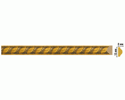 Молдинг DECOMASTER 130D-176 (15*8*2400мм) Молдинг DECOMASTER 130D-176 (15*8*2400мм)