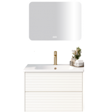 Мебель для ванной комнаты Aqua de Marco Parma 80 подвесная, белая