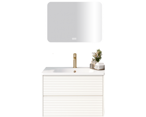 Мебель для ванной комнаты Aqua de Marco Parma 80 подвесная, белая