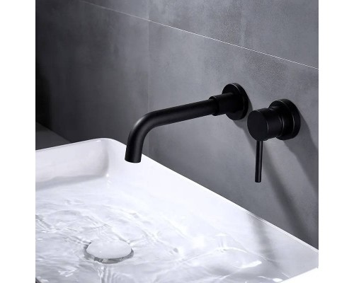 Смеситель для раковины (для умывальника) встраиваемый Maretti Eleganza Black ENB32RF13