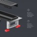 W01SC-P11-040-01BM Трап для душа линейный, универсальный затвор Cut Gradient, 40 см