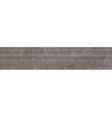 Бордюр Kerama Marazzi Гран Пале Багет BLE008 глянцевый серый