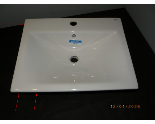 SaleRoca32711600Y Diverta Раковина 550x425 мм, врезная, с отв. под смеситель Sale32711600Y_201