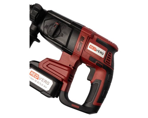 Перфоратор аккумуляторный бесщеточный REDVERG RD-RH18-24BLK/U Перфоратор аккумуляторный бесщеточный REDVERG RD-RH18-24BLK/U