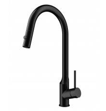 Смеситель для кухни Wonzon   Woghand WW-A21252-MB матовый черный