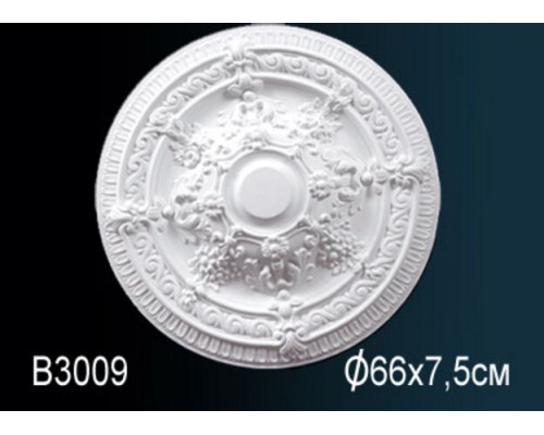 Розетка потолочная B3009