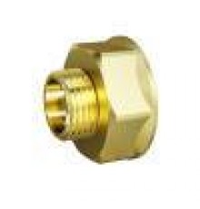 Фитинги резьбовые Переход DN25х20 (1ВР х 3/4НР) латунь LD.65.509.25х20