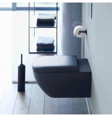 Duravit Happy D.2 Plus Унитаз подвесной rimless 36.5x54см, , вкл. крепление Durafix, цвет: антрацит матовый. 2222098900