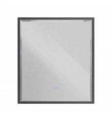 Зеркало Cezares Interni 100x90, с подсветкой, с антизапотевателем, титан
