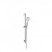 Hansgrohe Crometta Vario Unica Душевой набор: штанга 650mm, ручной душ, 2jet (Rain, IntenseRain), шланг, цвет: белый/хром. 26532400