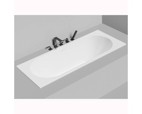 Salini Ornella Axis KIT 170 Встраиваемая ванна 170х70х60см., мат-л: S-Sense, UpDown, цвет: белый матовый. 104723M