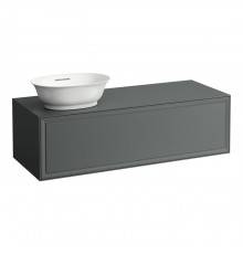 Laufen New Classic Тумба с раковиной, SX, 118х45х35см, 1 ящик, подвесная, цвет: серый. 8.1285.2.400.112.1,  4.0608.1.085.627.1