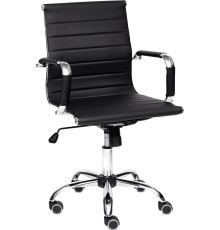 Компьютерное кресло TetChair Urban-low, искусственная кожа черная 36-6