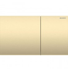 Geberit Sigma70 Клавиша для двойного смыва, квадратная: Латунь. 115.622.QF.1