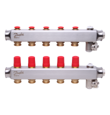 Комплект коллекторов Danfoss SSM-5 для 5 контуров. 088U0805