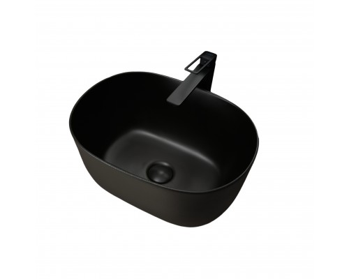 Накладная раковина GID Creativo N9302bg 45 черный графит