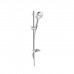Hansgrohe Raindance Select E Душевой набор: штанга 65см., ручной душ 120, 3jet (Rain, RainAir, WhirlAir), мыльница, шланг, цвет: хром. 26620000