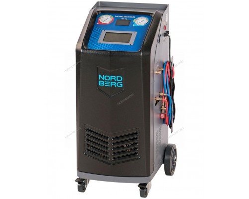 Установка автомат для заправки автомобильных кондиционеров с принтером и тестом утечки NORDBERG NF16