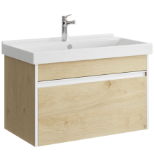 AQ URB0108DD Urban Тумба под умывальник, подвесная, с одним ящиком, 762х460х440 мм, Дуб Давос URB0108DD