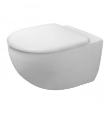 Duravit Architec Унитаз подвесной 57.5х36.5см, с сиденьем микролифт, цвет: белый. 45720900A1 (257209+006969)