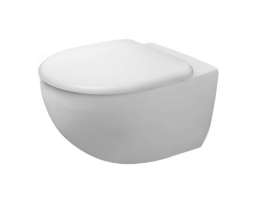 Duravit Architec Унитаз подвесной 57.5х36.5см, с сиденьем микролифт, цвет: белый. 45720900A1 (257209+006969)