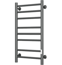 Полотенцесушитель электрический Bauedge Bau R 40x80, темно-серый металлик