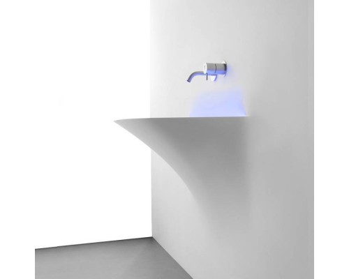 Antonio Lupi Soffio Раковина 86х56х77.5 см, без отв., с Led подсветкой, цвет: белый. SOFFIOL