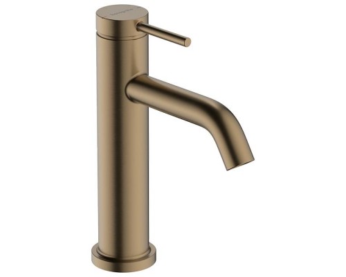 Hansgrohe Tecturis S Смеситель для раковины, на 1 отв., донным клапаном, цвет: бронза матовая. 73310140 Hansgrohe Tecturis S Смеситель для раковины, на 1 отв., донным клапаном, цвет: бронза матовая. 73310140