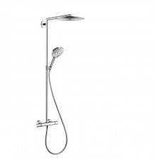 Hansgrohe Raindance S Showerpipe 300мм 1jet Душевая система, верхний душ 30см., с термостатическим смесителем и ручным душем, цвет: хром. 27114000