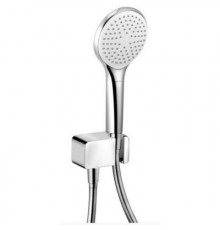 Kludi 67 870 0500 Freshline Душевой набор Ø120 мм, 1 режим, шланг 1250 мм + шланговое подключение 678700500