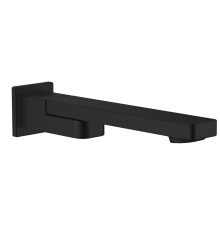 AQM8304MB Излив встраиваемый поворотный 220мм, черный матовый AQM8304MB