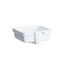 Laufen Living City Раковина 40х33.5х17 см, без отв., цвет: белый. 8.1243.4.000.109.1