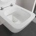 VilleroyBoch Venticello Унитаз подвесной 375*560*330, безободковый, в комплекте сиденье SlimSeat, микролифт, цвет альпийский белый. 4611RS01