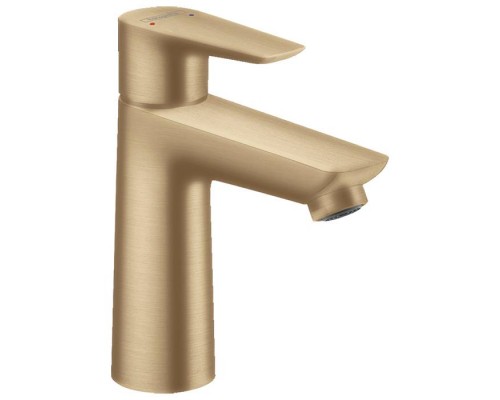 Hansgrohe Talis E Смеситель для раковины, на 1 отв, с донным клапаном, излив: 11.2см, цвет: шлифованная бронза. 71710140 Hansgrohe Talis E Смеситель для раковины, на 1 отв, с донным клапаном, излив: 11.2см, цвет: шлифованная бронза. 71710140