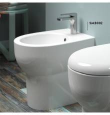 ARTCERAM/HIDRA  SMARTY Биде напольное  35х50 см, без крепежа, с 1 отв под смеситель, цвет: белый. ACA020,  SMB002 01 00bi*0